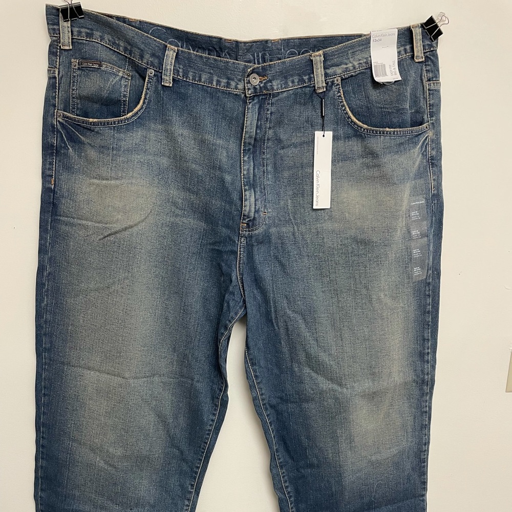 Calvin Klein Big & Tall Easy Fit Jeans (NWT )